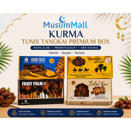 Kurma Tunisia 500 gr packaging
