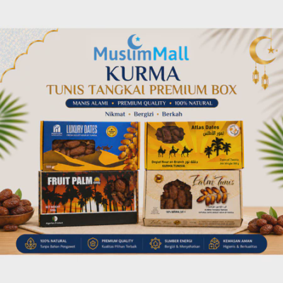Kurma Tunisia 500 gr packaging