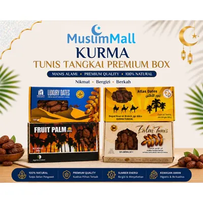 Kurma Tunisia 500 gr packaging
